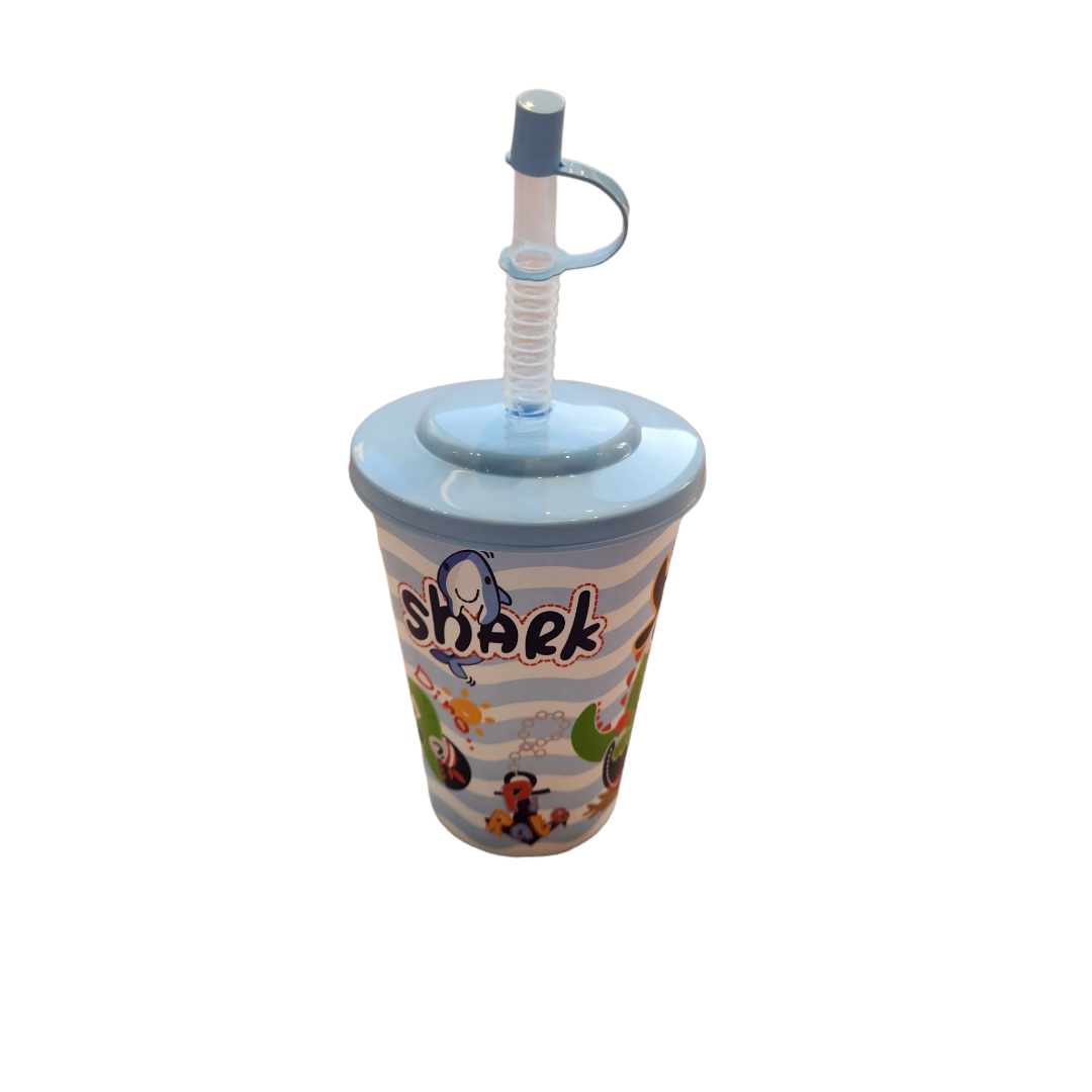 لیوان پلاستیکی نی دار مدل Pipette Cup با حجم 500 میلی لیتر برند هوبی لایف ترکیه در 4 رنگ مختلف _ شناسه کالا : 031274