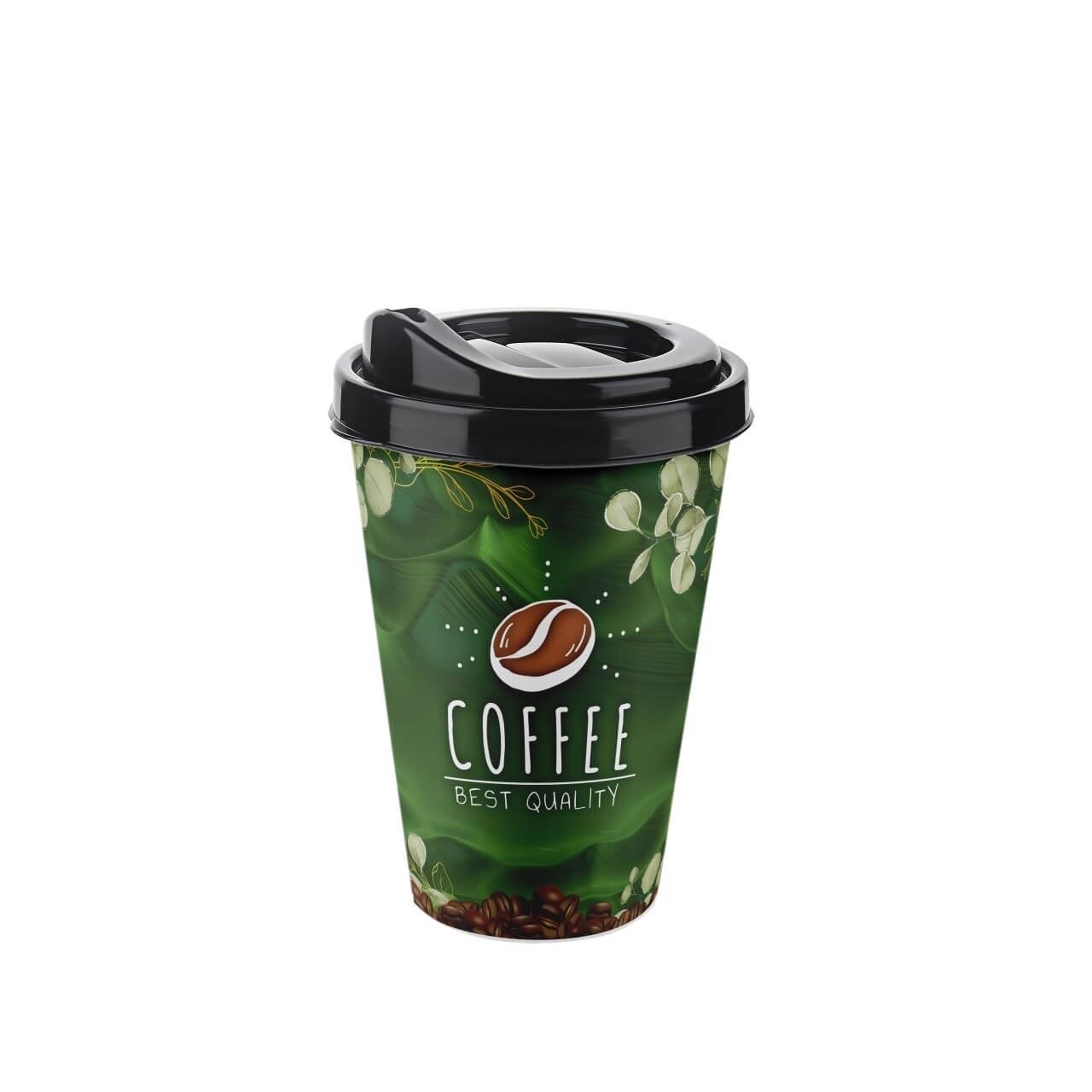 لیوان کافی 3 بعدی سایز کوچک مدل Coffee Cup برند تیتیز پلاستیک ترکیه در ۴ طرح مختلف _ شناسه کالا : AP_9122