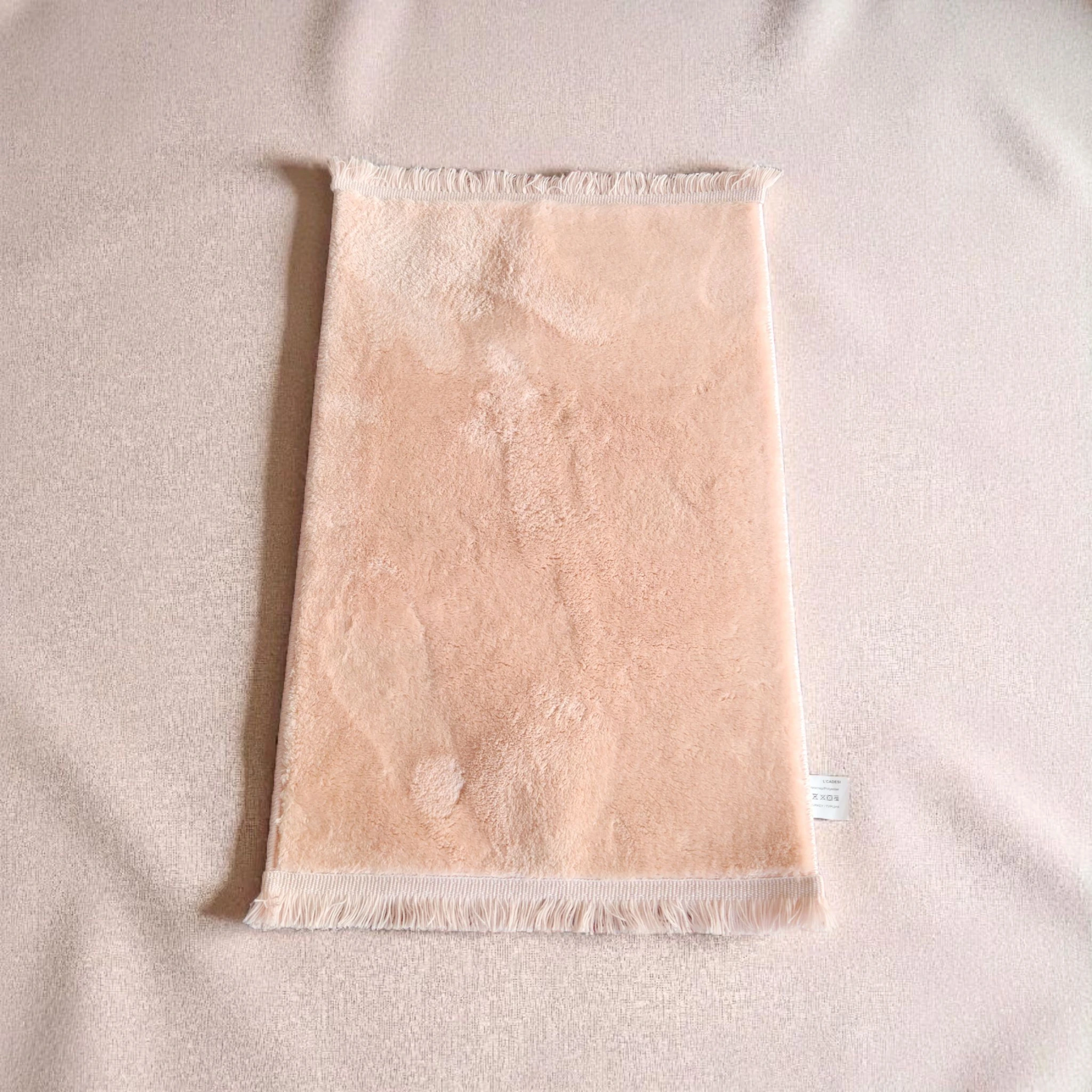 پادری استپ دار رنگ صورتی ترک در 2 سایز مختلف