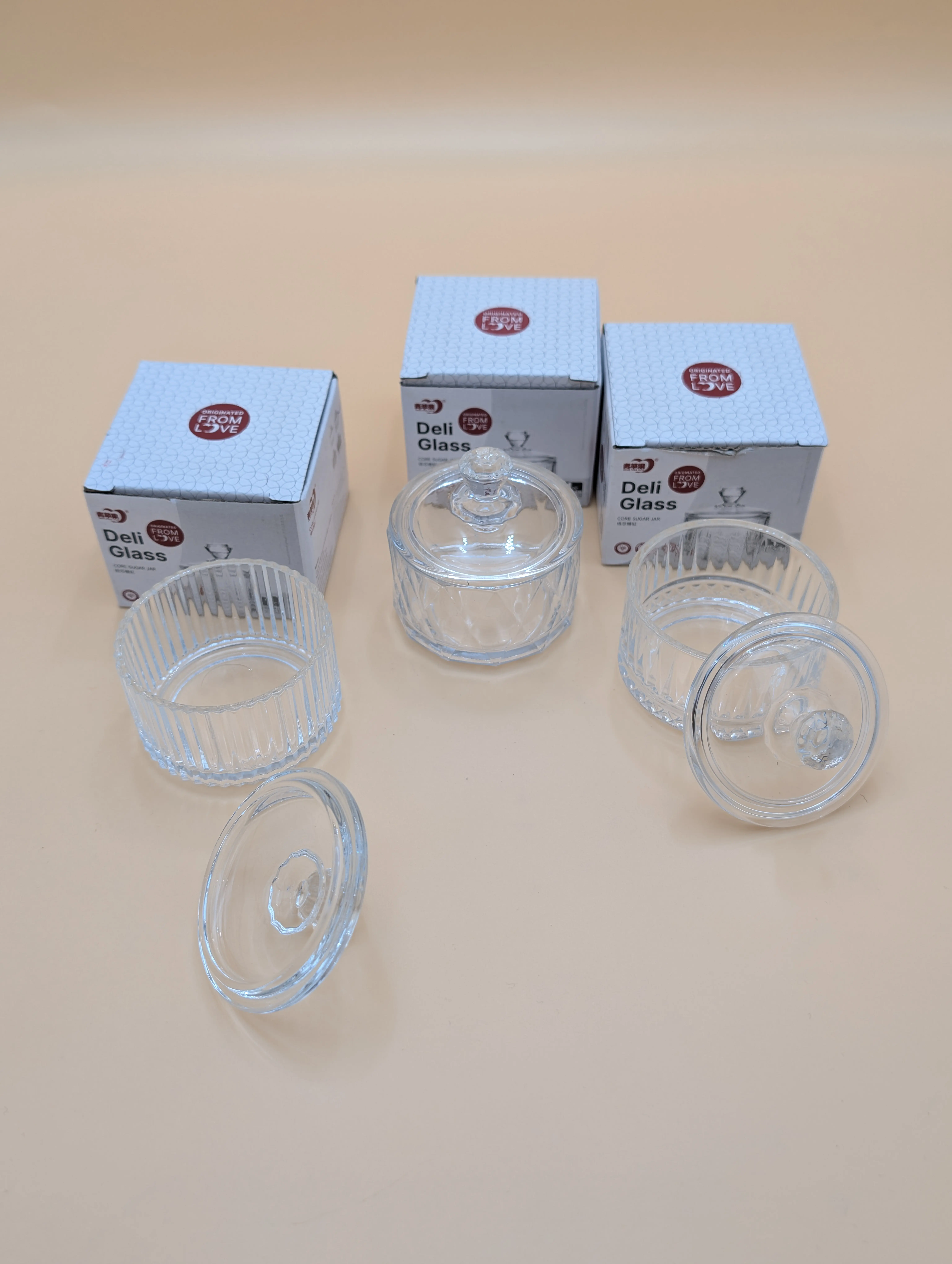 قندان نقلی برند Deli Glass چین _ شناسه کالا : TG1092