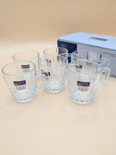 فنجان دسته دار برند Deli glass چین _ شناسه کالا : ZB202_150A