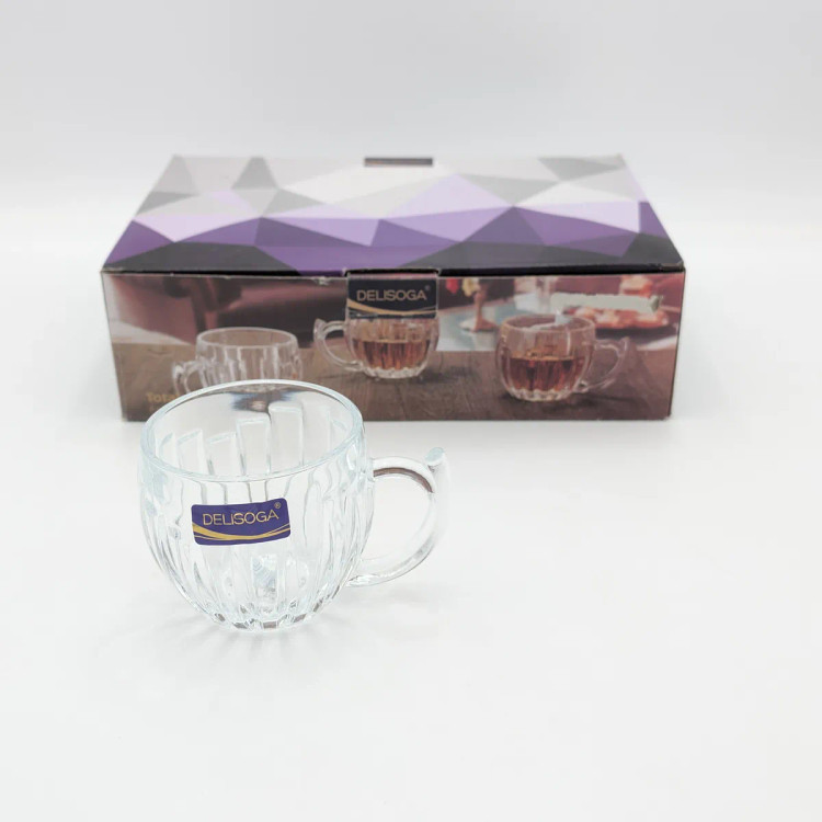 فنجان 6 تایی برند deli glass چین _ شناسه کالا : DSZB2026_1