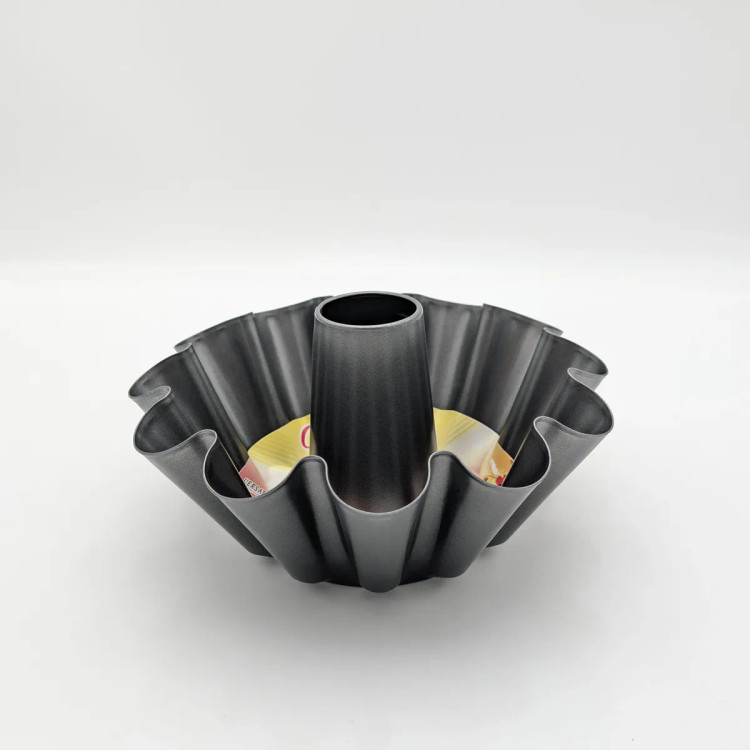 قالب کیک کوگلوف فلوتدار مشکی نچسب مدل Cake Mold