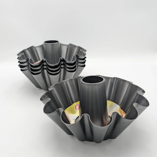 قالب کیک کوگلوف فلوتدار مشکی نچسب مدل Cake Mold