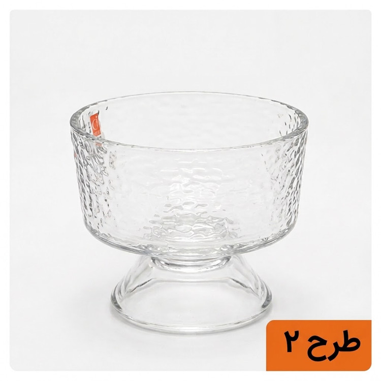 دسر خوری ۶ تایی برند Deli Glass چین _ شناسه کالا : TB033