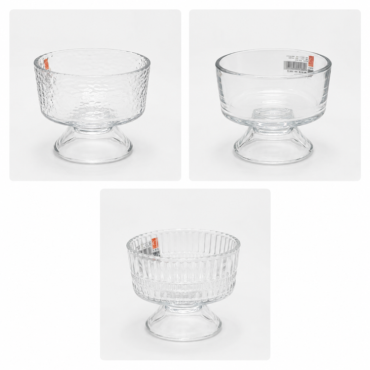 دسر خوری ۶ تایی برند Deli Glass چین _ شناسه کالا : TB033