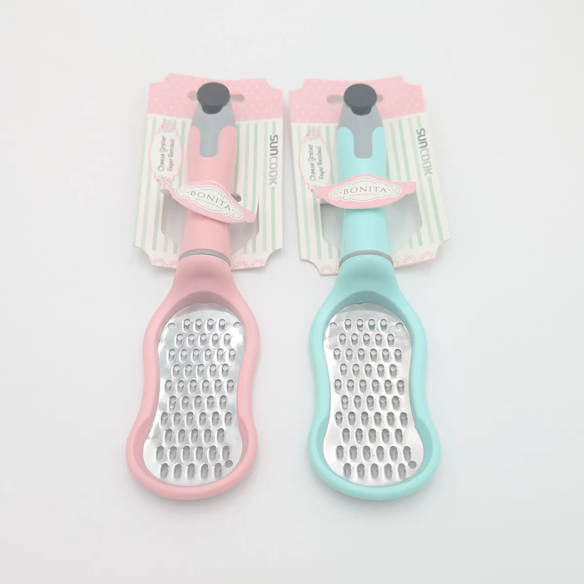 رنده پنیر استیل Suncook سری Bonita مدل SC-2628 (دو رنگ صورتی و آبی)