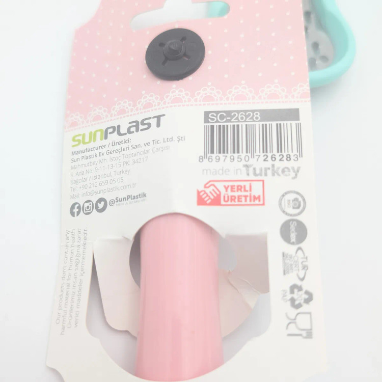 رنده پنیر استیل Suncook سری Bonita مدل SC-2628 (دو رنگ صورتی و آبی)