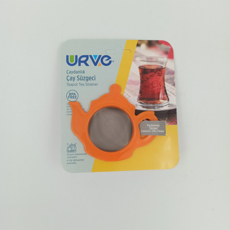 صافی چای قوریشکل اورو (URVE) با توری فلزی و قاب رنگی